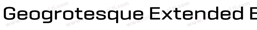 Geogrotesque Extended Bold字体转换